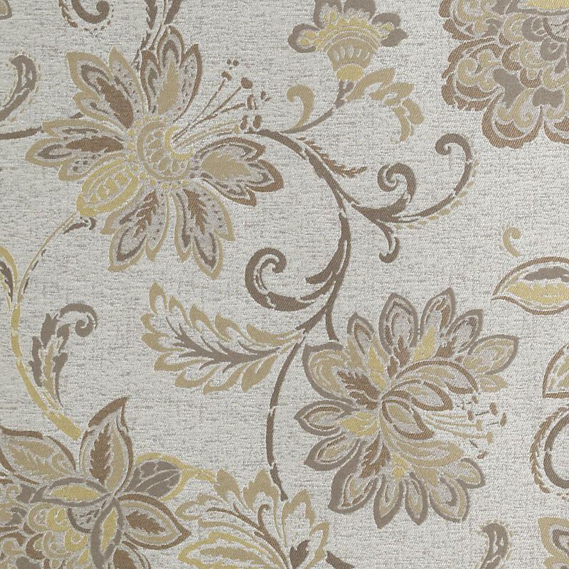 Duralee Monogram 190232H | 606-Linen/Charc  Upholstery     - 278159