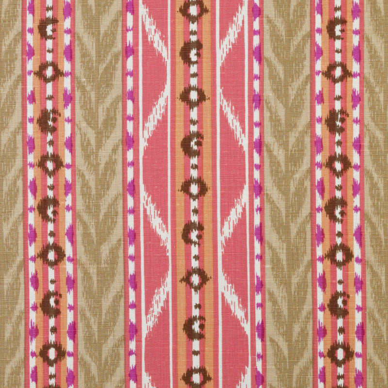 Duralee Monogram 200008H | 559-Pomegranate  Print     - 278175