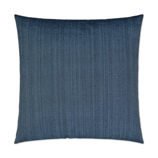 D.V. KAP HOME   24" x 24" Avery Pillow - Indigo Solid    - 2785-I-2424