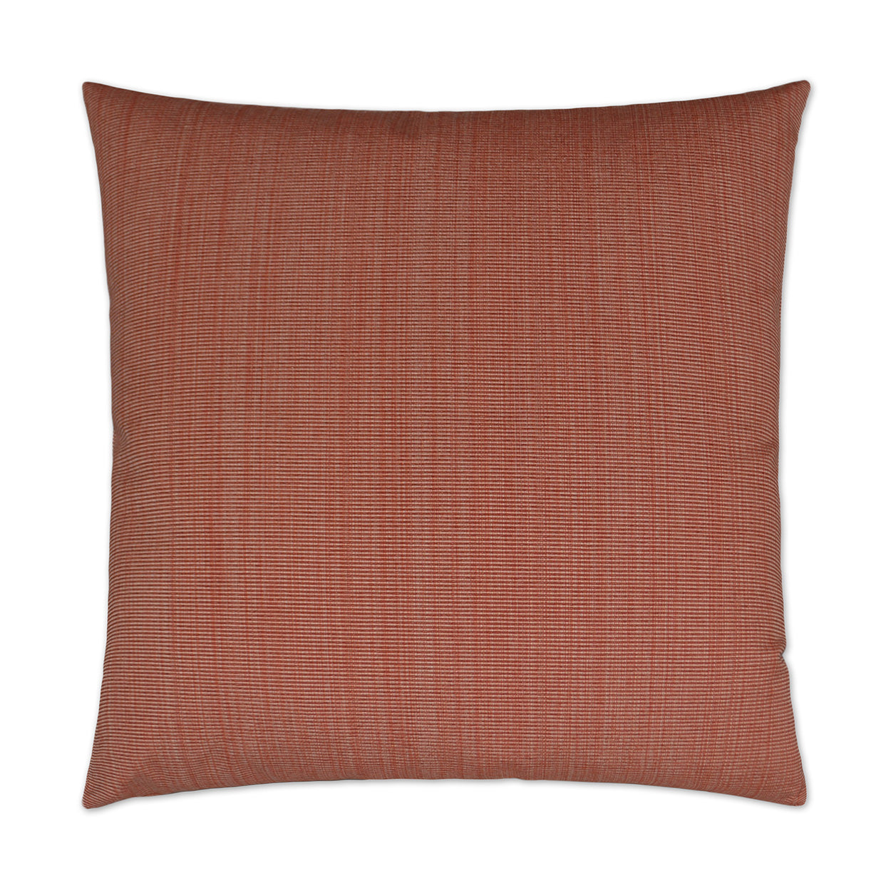 D.V. KAP HOME   24" x 24" Avery Pillow - Salmon Solid    - 2785-S-2424