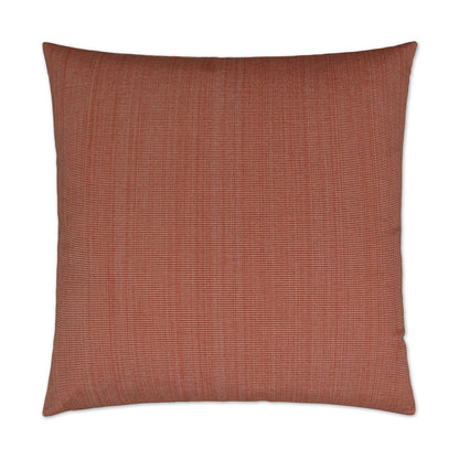D.V. KAP HOME   24" x 24" Avery Pillow - Salmon Solid    - 2785-S-2424
