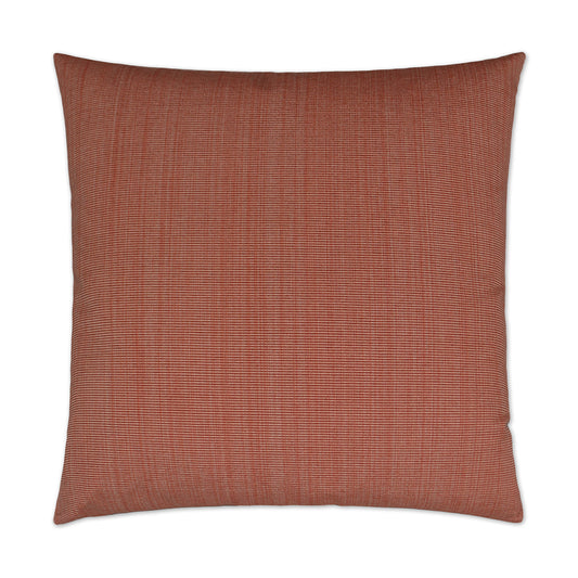D.V. KAP HOME   24" x 24" Avery Pillow - Salmon Solid    - 2785-S-2424
