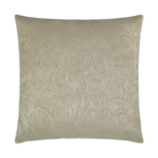 D.V. KAP HOME   24" x 24" Gatsby Pillow - Champagne Glam    - 2787-C-2424