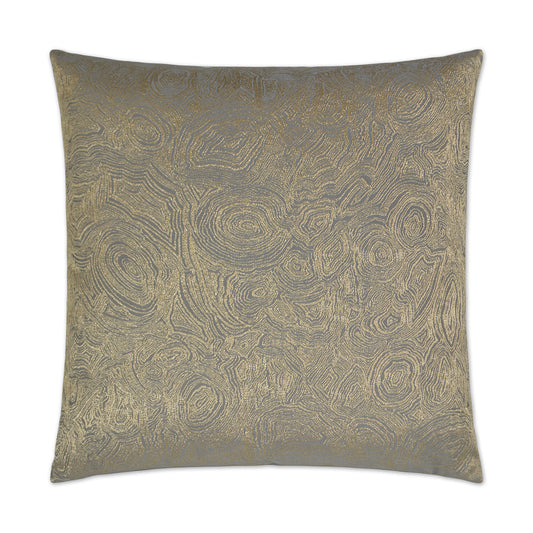 D.V. KAP HOME   24" x 24" Gatsby Pillow - Taupe Glam, Modern, Transitional    - 2787-T-2424
