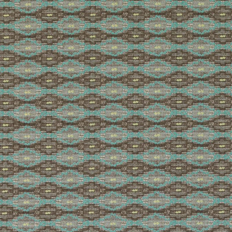 Duralee Monogram Bu16155 | 57-Teal  Upholstery     - 278953