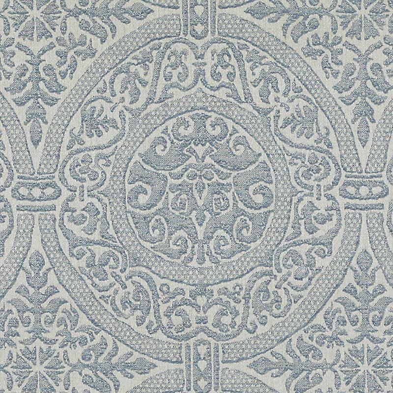 Duralee Monogram Bu15833 | 157-Chambray  Upholstery     - 279083
