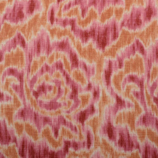 Duralee 21049 | 394-Mango  Print     - 279169