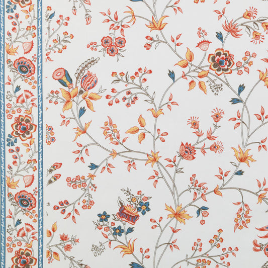 Duralee Monogram 200011H | 73-Red/Blue  Print     - 279341