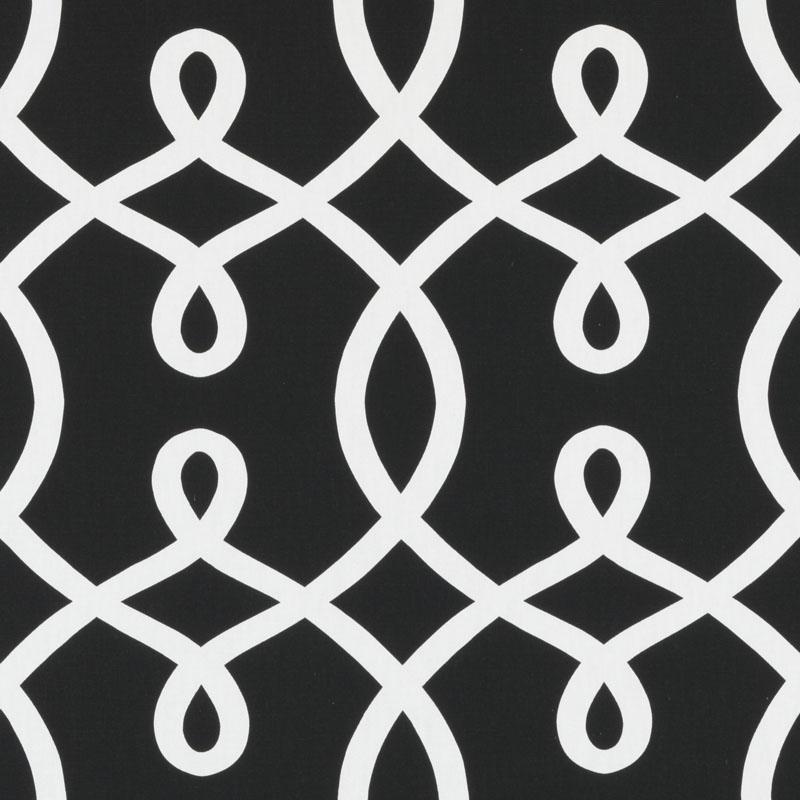 Duralee 21116 | 12-Black  Print     - 279417