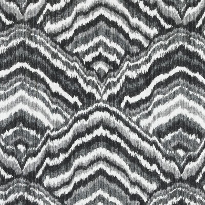 Duralee 21119 | 12-Black  Print     - 279419