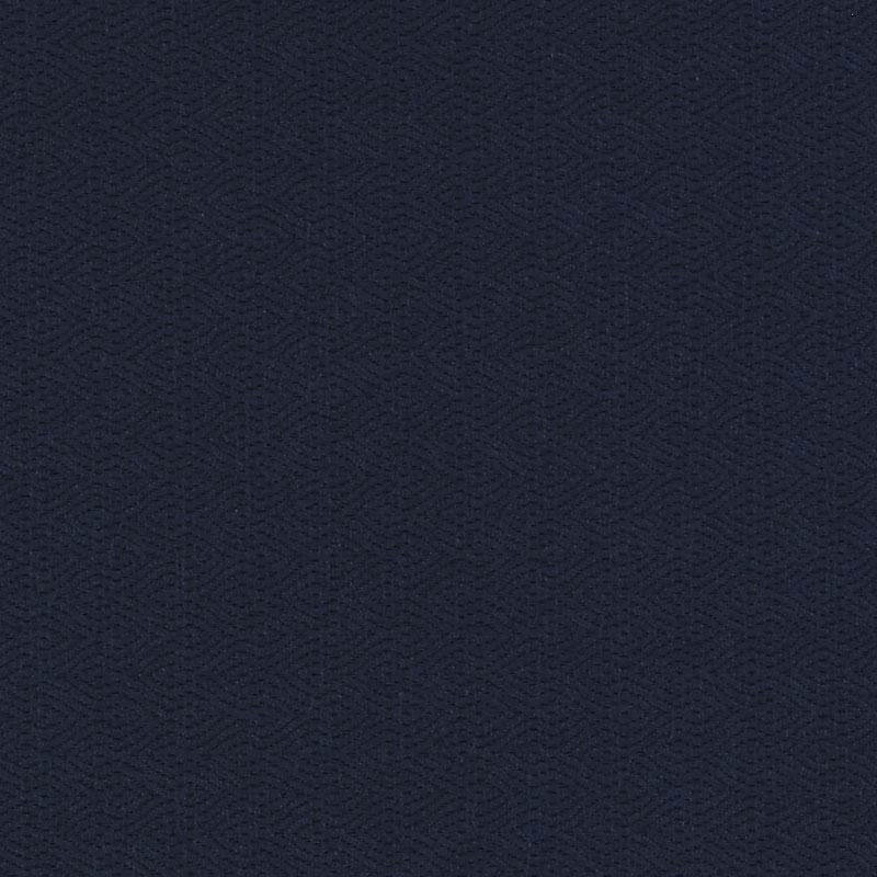Dark navy textured upholstery fabric with a subtle geometric chevron pattern.