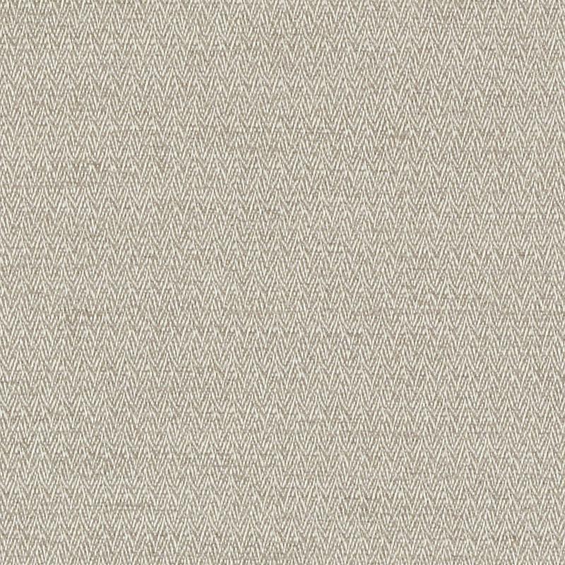 Beige fabric swatch with a decorative woven border along the bottom edge, soft matte texture.