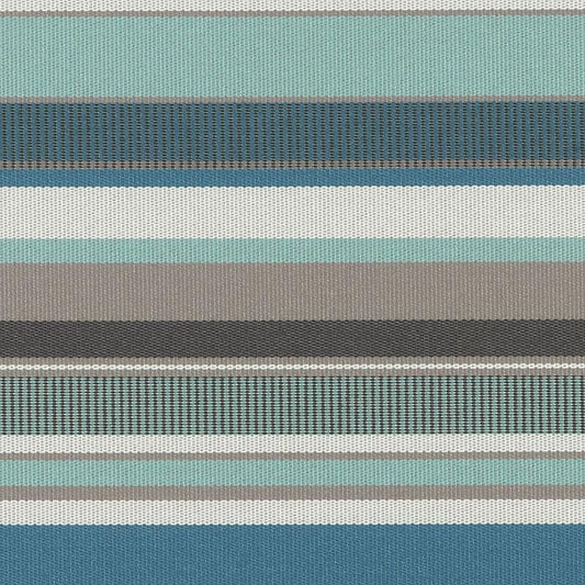 Duralee Contract Dn15990 | 680-Aqua/Cocoa  Upholstery     - 281497