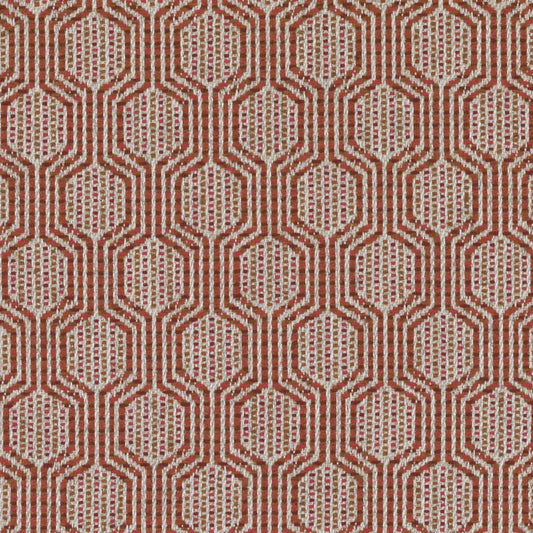 Duralee Monogram Hu15986 | 746-Geranium  Upholstery     - 281563