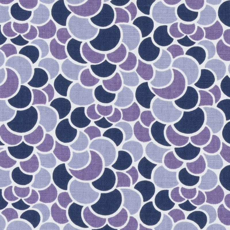 Duralee 21090 | 95-Plum  Print     - 281991