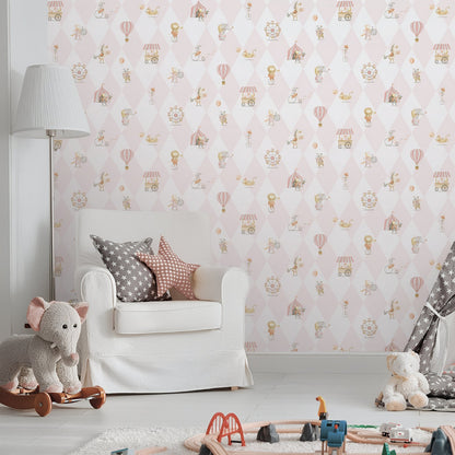 GALERIE WALLCOVERINGS Bambino    Pink   - 282-1