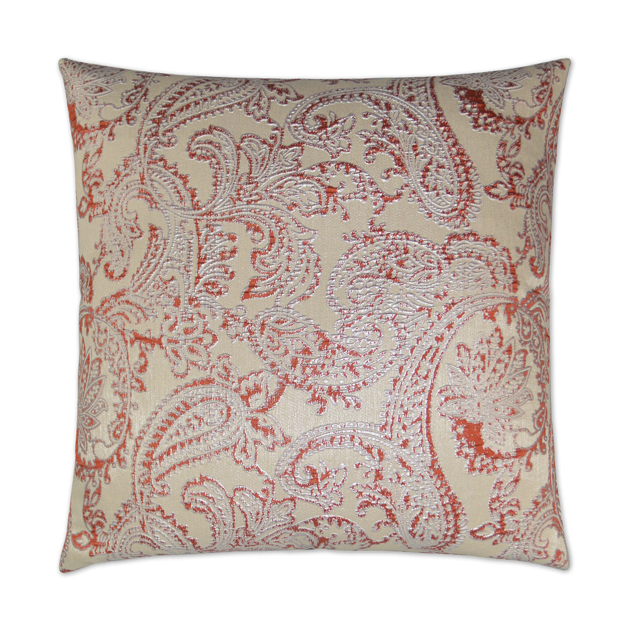 D.V. KAP HOME   24" x 24" Tango Pillow - Orange Transitional    - 2820-O-2424