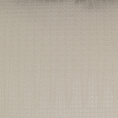 D.V. KAP HOME   24" x 24" Saltwater Croc Pillow - Ivory Solid, Animal    - 2823-I-2424