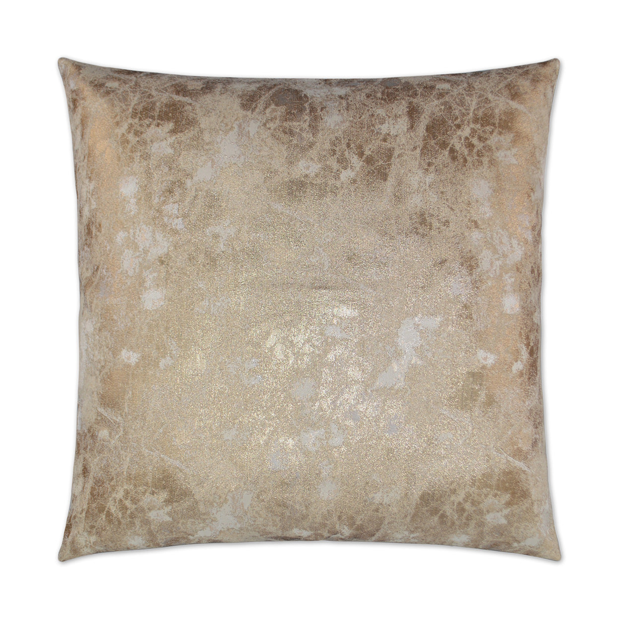 D.V. KAP HOME   24" x 24" Marble Pillow Glam, Transitional    - 2824-2424