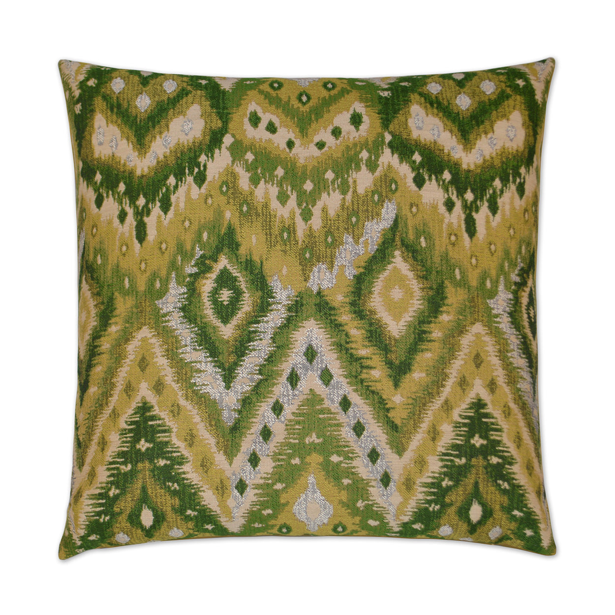 D.V. KAP HOME   24" x 24" Zahara Pillow - Grass Global    - 2826-G-2424