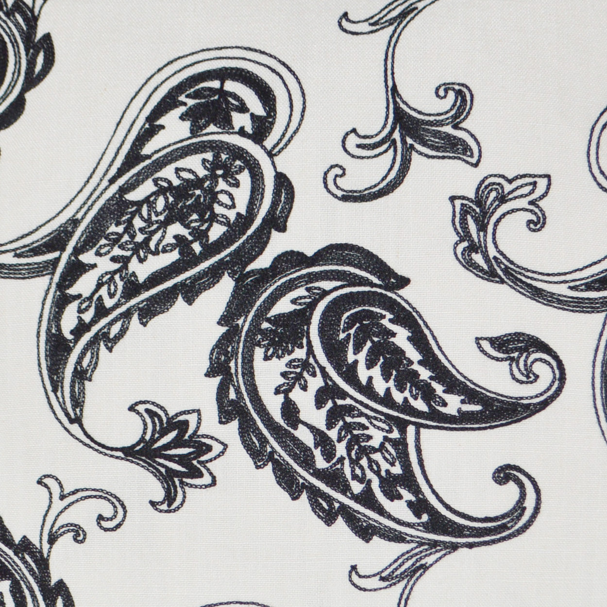 D.V. KAP HOME   24" x 24" Lock Harbor Pillow Embroidery, Traditional    - 2835-2424