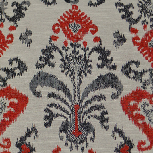 D.V. KAP HOME 2836-YARD Sweet Retreat Fabric Global  Red   - Sweet Retreat