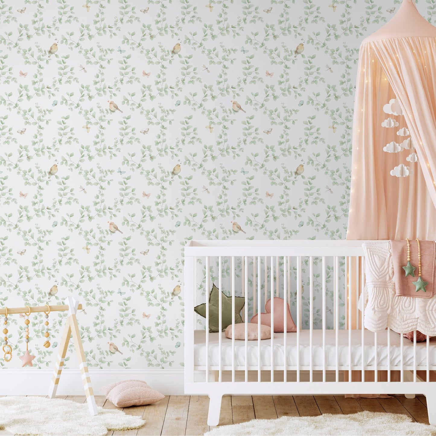GALERIE WALLCOVERINGS Bambino    Green   - 284-3