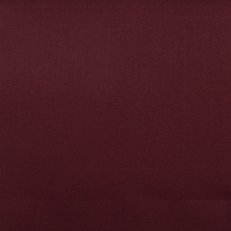 Deep burgundy fabric swatch with rich color and soft, velvety texture.