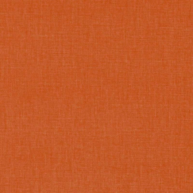 Warm orange woven fabric swatch with subtle linen texture.