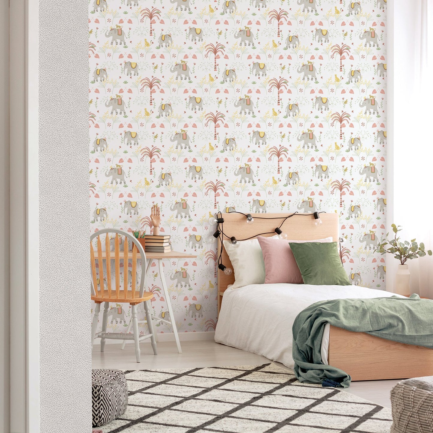 GALERIE WALLCOVERINGS Bambino    Silver - Grey   - 285-4