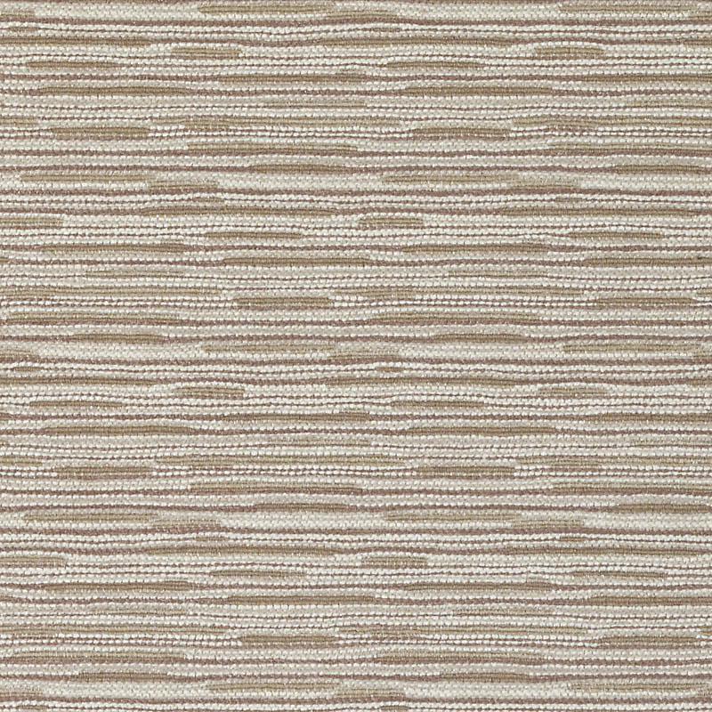 Beige woven upholstery fabric with a subtle horizontal stripe texture.