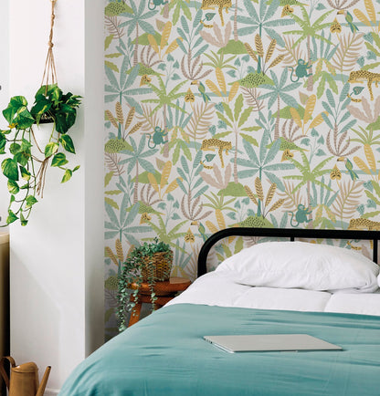 GALERIE WALLCOVERINGS Bambino    Green   - 286-4