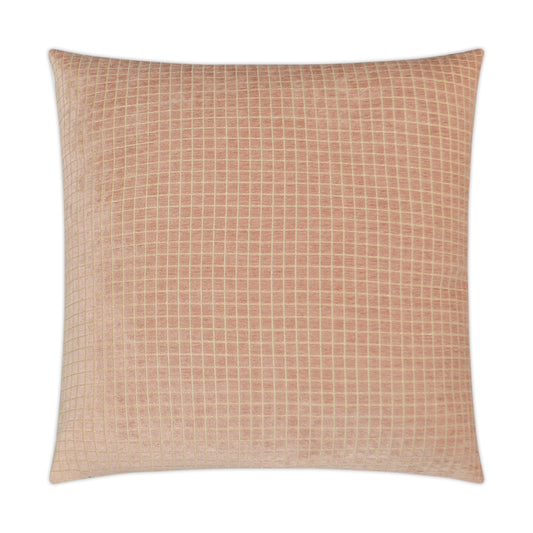 D.V. KAP HOME   24" x 24" Electric Pillow - Blush Geometric    - 2860-B-2424