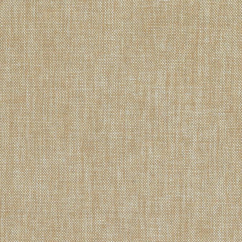 Cognac-colored linen-like woven upholstery fabric with visible fibers.