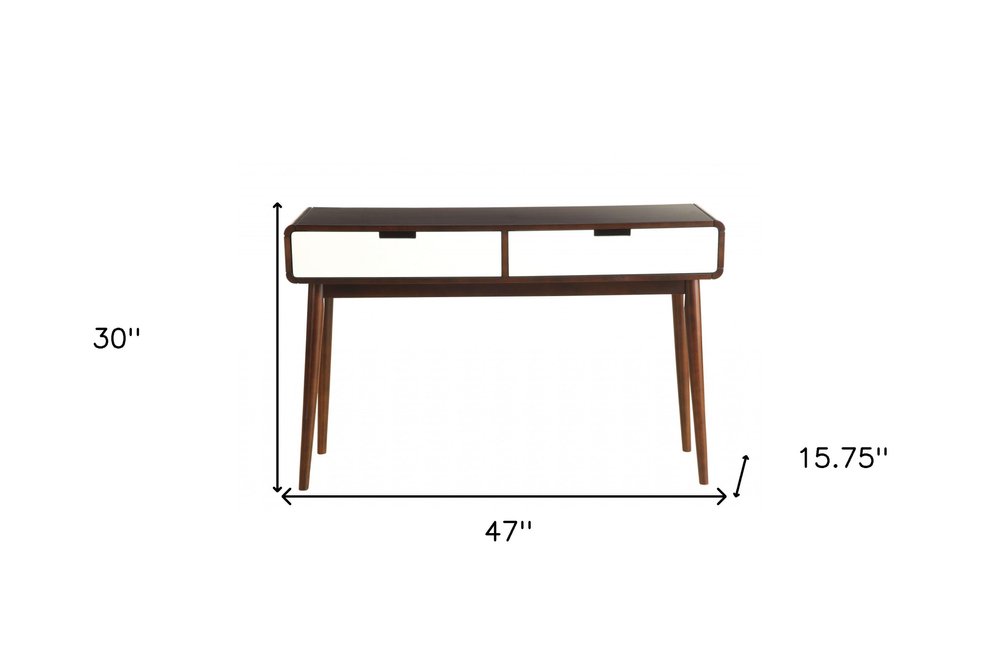 47" Wood Console Table