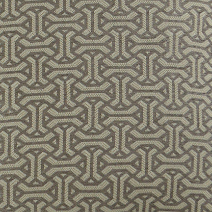 D.V. KAP HOME   24" x 24" Twist And Shout Pillow - Mink Geometric    - 2864-M-2424