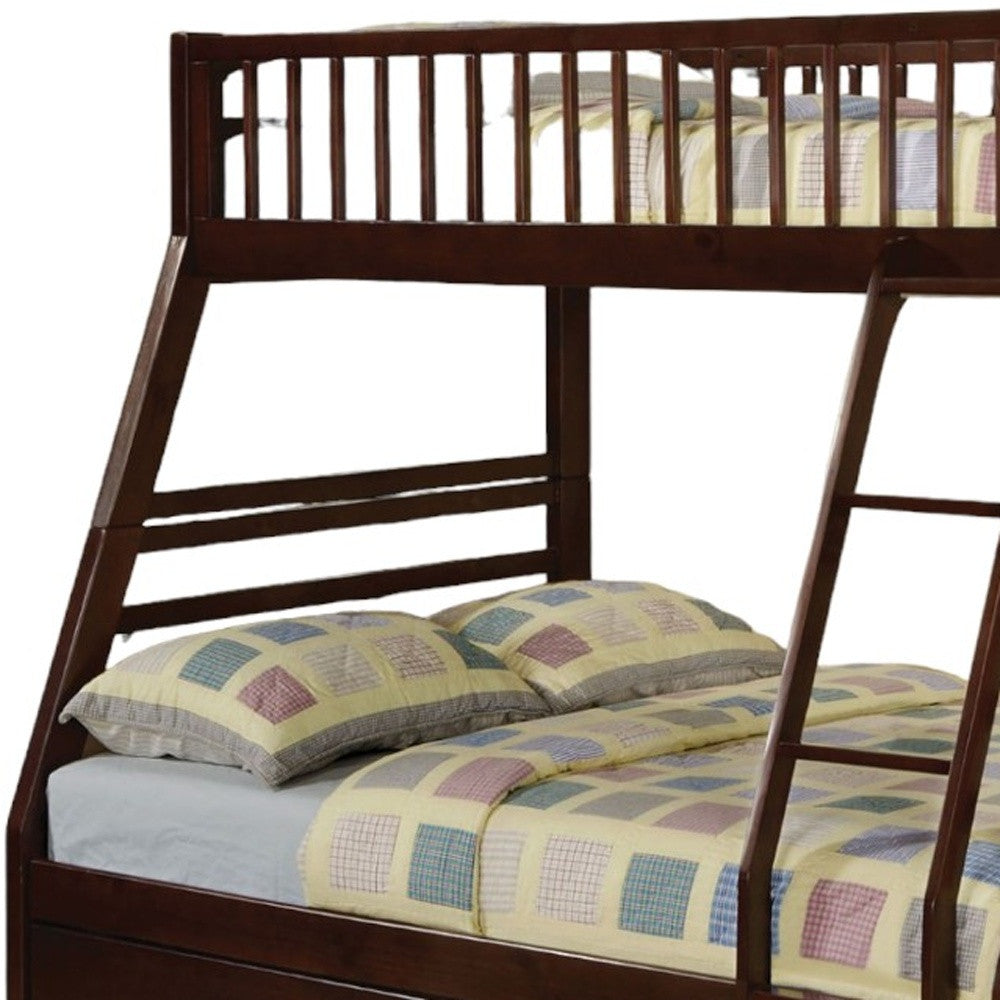 Espresso Full Transitional Bunk Bed