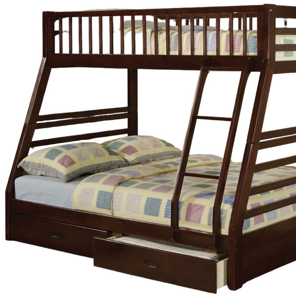 Espresso Full Transitional Bunk Bed