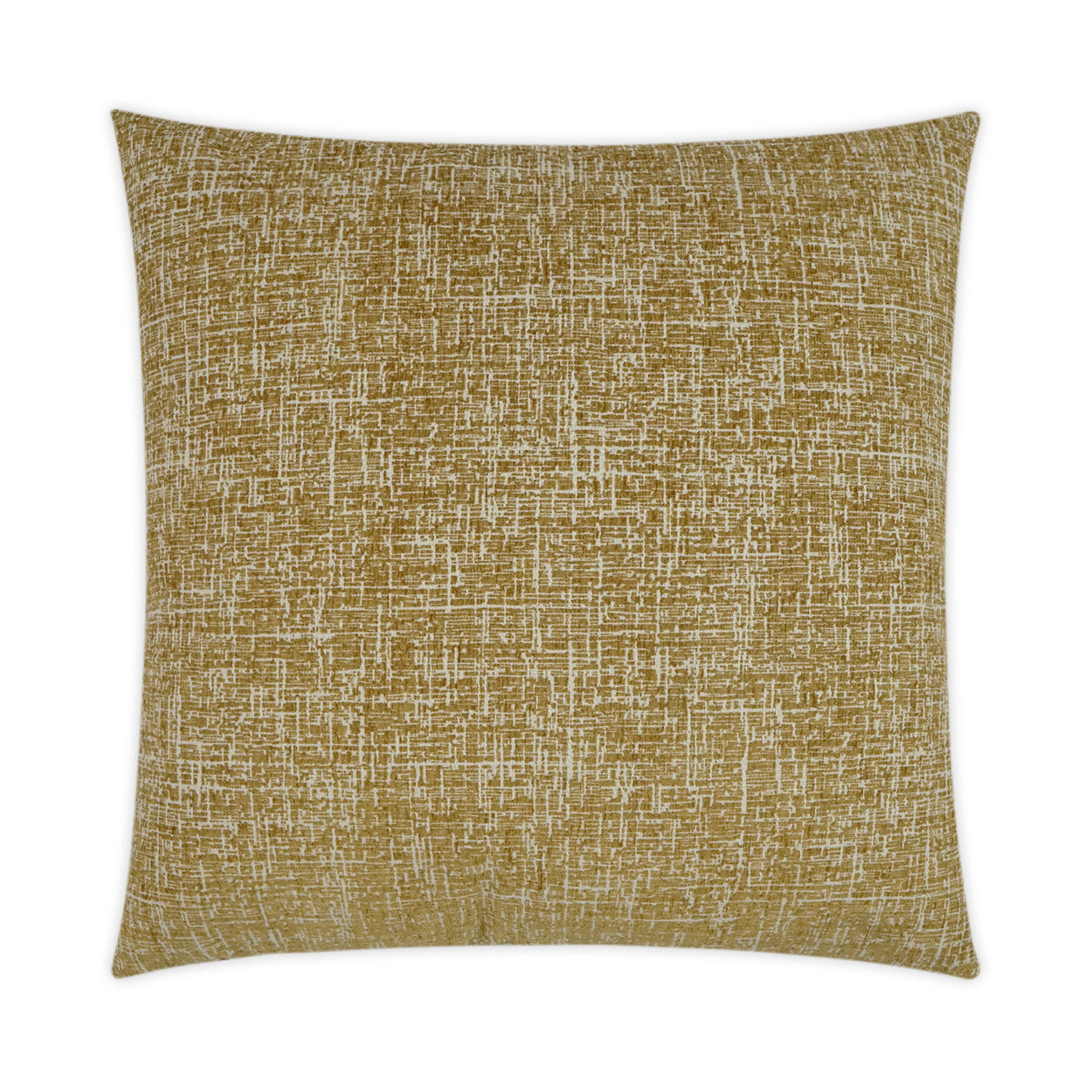 D.V. KAP HOME   24" x 24" Arlie Pillow - Golden Abstract    - 2874-G-2424