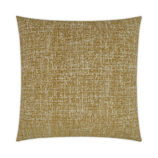D.V. KAP HOME   24" x 24" Arlie Pillow - Golden Abstract    - 2874-G-2424