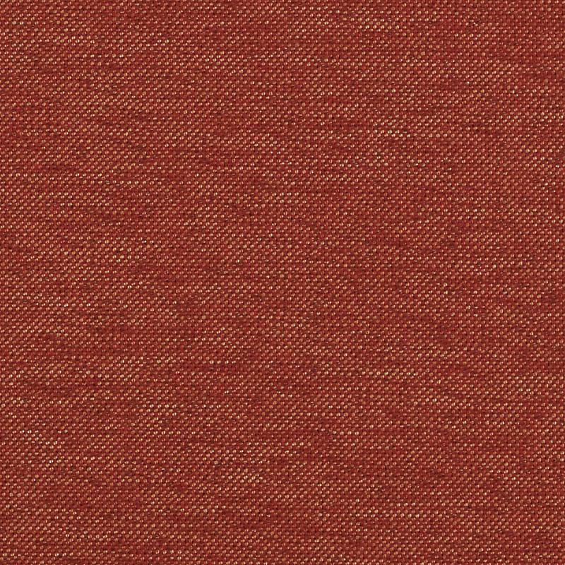 Rust-red tweed-like woven upholstery fabric texture.