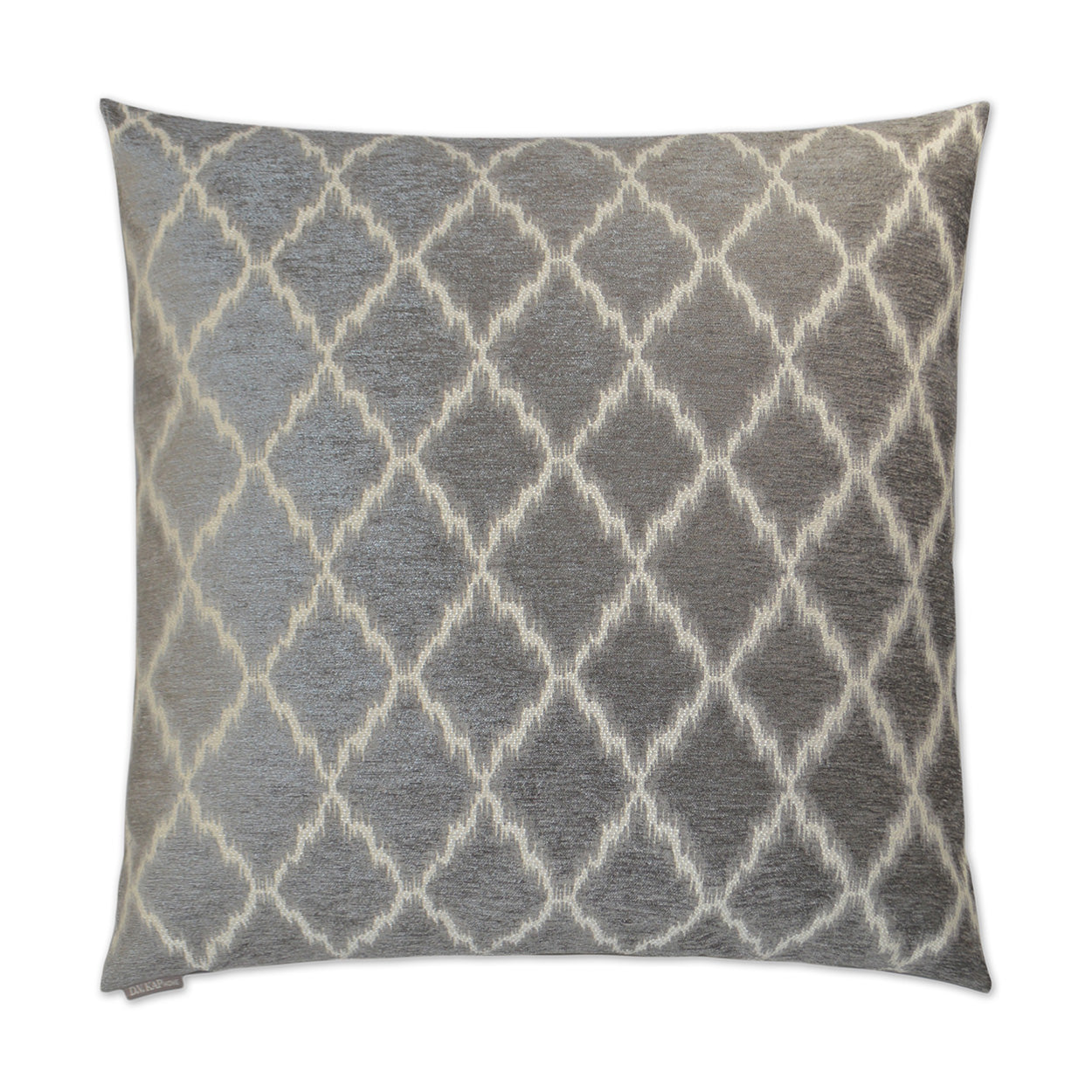 D.V. KAP HOME   24" x 24" Chateau Pillow - Silver Traditional    - 2875-S-2424