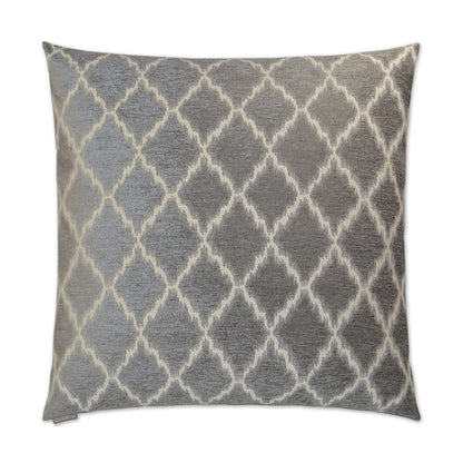 D.V. KAP HOME   24" x 24" Chateau Pillow - Silver Traditional    - 2875-S-2424