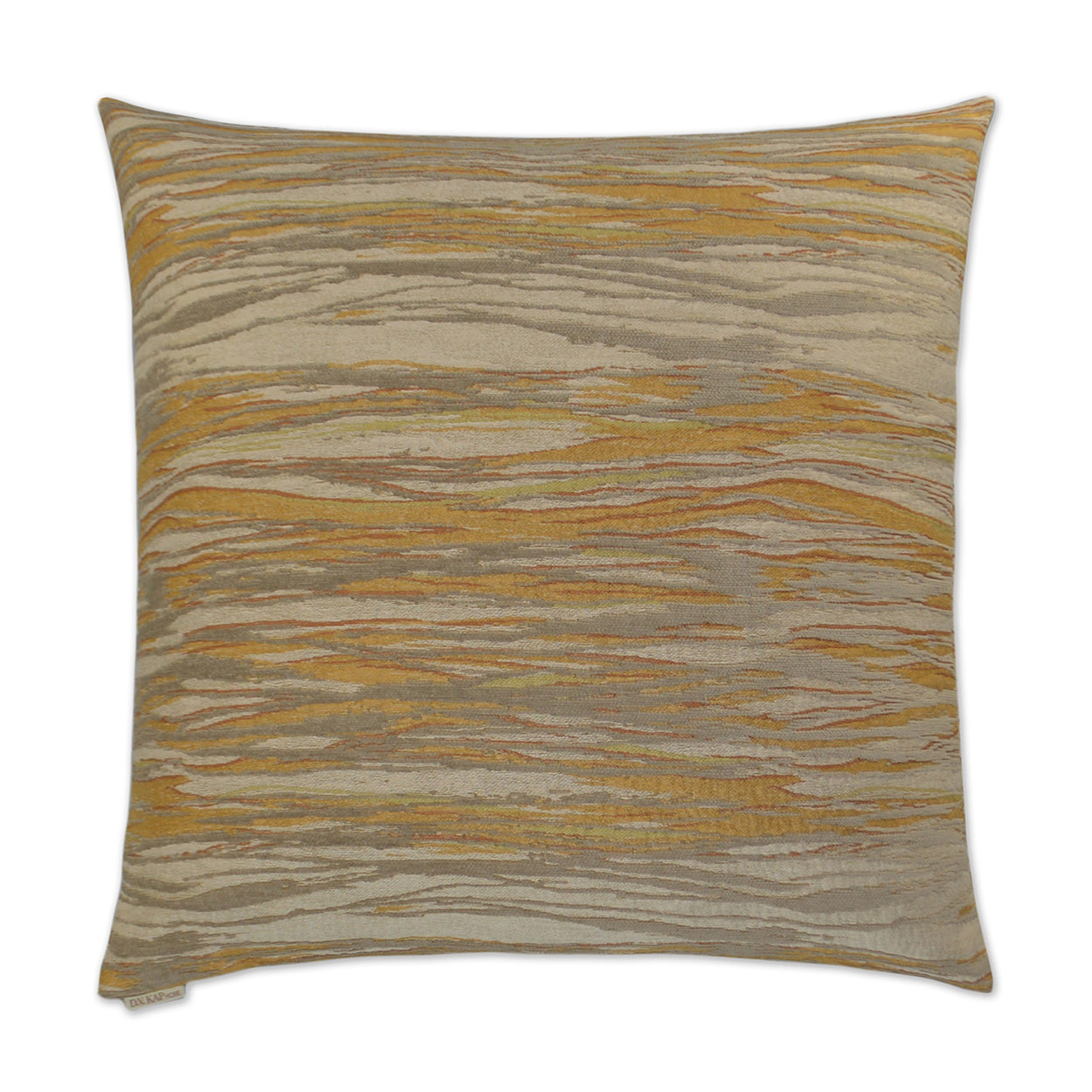 D.V. KAP HOME   24" x 24" Rapport Pillow - Maize Abstract    - 2877-M-2424