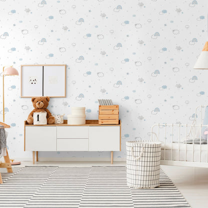 GALERIE WALLCOVERINGS Bambino    Blue   - 288-2