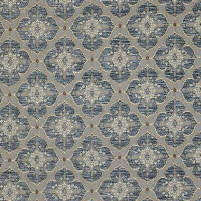 KRAVET COUTURE CHENILLE  BLUE,YELLOW,BEIGE   - 28828.540.0