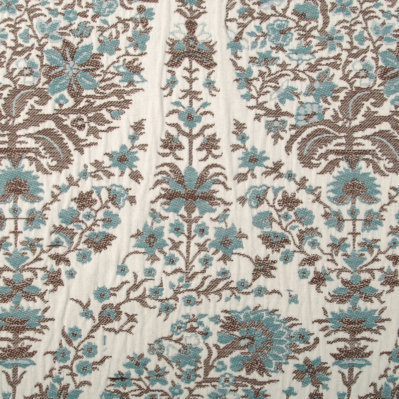 Duralee Monogram 190178H | 19-Aqua  Upholstery     - 288447