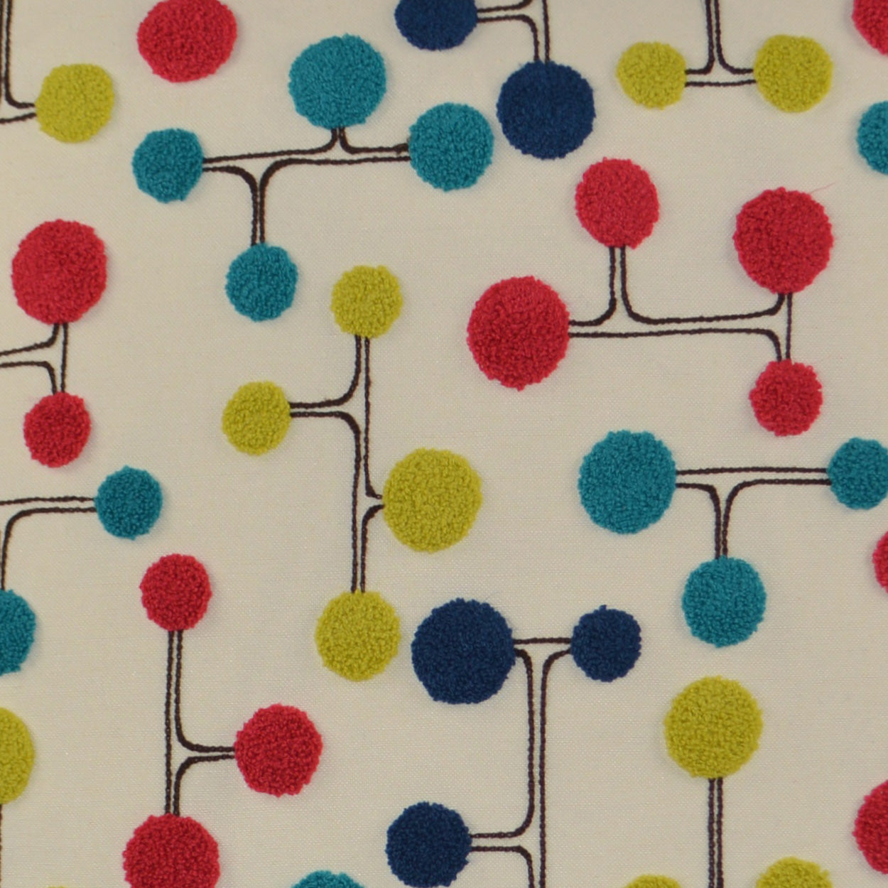 D.V. KAP HOME 2889-YARD Astro Fabric Modern, Textured  Chartreuse, Fuchsia, Multi, Turquoise,Teal   - Astro