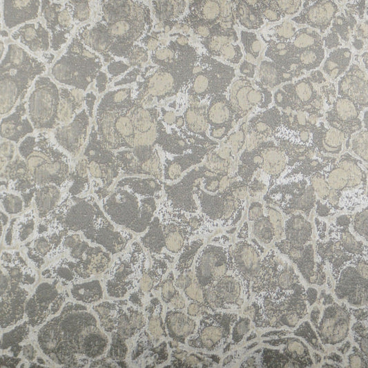 D.V. KAP HOME 2890-S-YARD Terrazzo Fabric - Silver Modern, Abstract  Silver, Grey   - Terrazzo