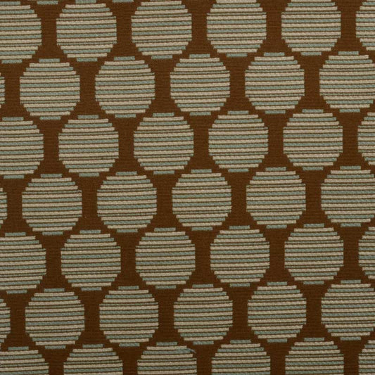 Duralee 32626 | 680-Aqua/Cocoa  Upholstery     - 289127